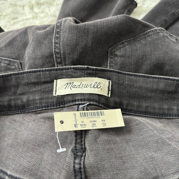 NWT Madewell Women's Size 35 Black Wash Curvy High Rise Skinny Jeans - Picture 3 of 8